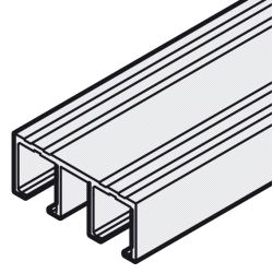 Slido Classic 20/40 IFC Toppskinne Dbl. 2.500mm