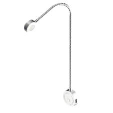 LOOX 2034 12V LED Leselampe Sidemontering, Chrome