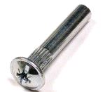 Protokollskrue Hun M4 x 27mm, 20-pk.