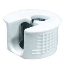 Rafix Hus Ø20 /16 Hvit plast, 100-pk.