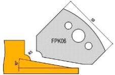 Fyllingsfres F106, Profilskjær nr. 6