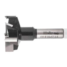 HM Bor L144 Ø35 x 57mm Z-3 u/ senterspiss Høyre t=10