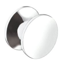 Trykknapplås Ø23mm, Knott Forkrommet Messing