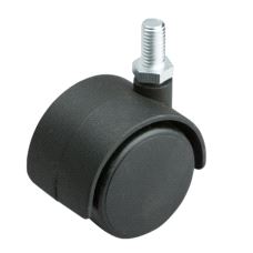 Møbelhjul Ø40 m/tapp M8x15mm