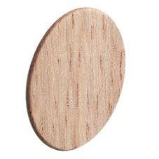 Dekkappe Ekte tre Ø14 med lim Eik, 52-pk.