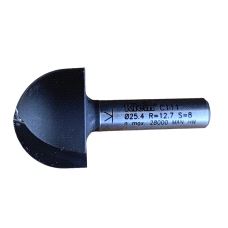 Hulkilfres Ø25,4 r12,7 s=8