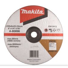 Makita Slipeskive Ø230 x 6,0mm Stål/ Rustfritt