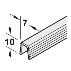 Clipo 16 Føringsprofil 2,5m