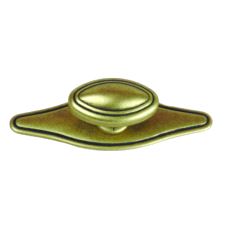 Knott GG42 oval m/bakplate Antikkbrun