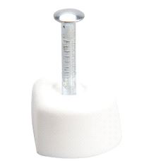 Hyllebærer Hvit m/stift