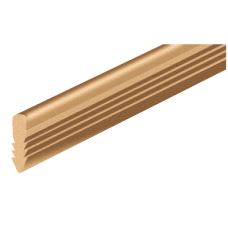 Clipo 10 I-Profil Brun kunststoff, 1 mtr.