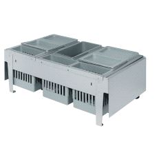 Avfallsystem for skuff, 800mm skrogbredde