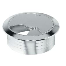 Kabelgjennomføring Ø60 Plast Chromefarget