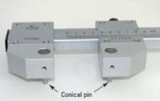 Skyvelære Analog m/hulldistansemåling 1.500mm