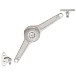 Dørholder Duo Standard 37mm Forniklet