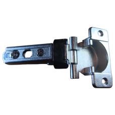 Nexis SSP80 Click-on Overfallshengsel 180° m/stolpe Nikkel