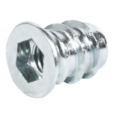 Iskruingsmutter Unbr.m/krave M6 x Ø7,5/10 x L24mm,100-pk.