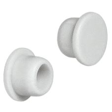 Dekkappe for hull Ø6/8mm Grå plast, 100-pk.
