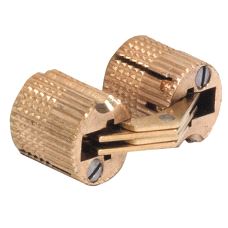 Innboringshengsel Ø18mm Mess.matt