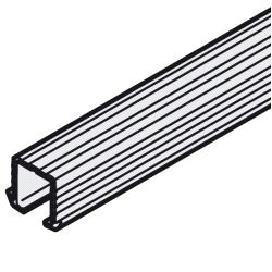 Slido F-Line21 Aluprofil Single Innfr. 2.500mm