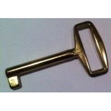 Nøkkel Messingfarget