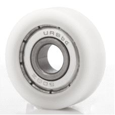 Kulelager m/plast Ø19 / d=6,4 B=5mm