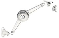 Dørholder Duo Standard ALU-dør 28mm Forniklet