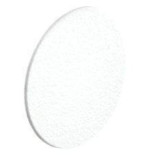 Dekkappe Ø18 med lim Hvit plast, 720-pk.