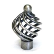 Knott GC12 Rund Ø34 Antikk Nikkel