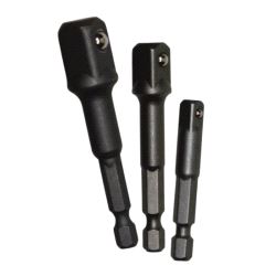 Adaptersett 1/4" 3-d.