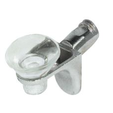 Glasshyllebærer for hull Ø5mm L , 100-pk.