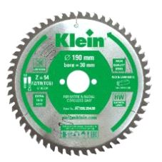 Sagblad Sistemi Ø190 Z-54Neg. B=1,8 d=30