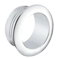 Trykknapplås Mini, Rosett Matt nikkel