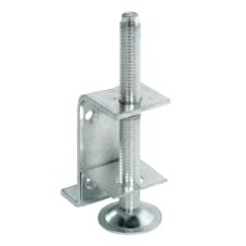 Sokkelfot for innvendig justering M10 x 100