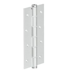 Kanthengsel 180 x 80mm m/fjær ALU Sølveloksert