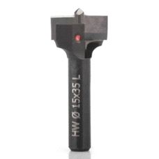 HM Bor Ø15 x 35mm Venstre s=6mm