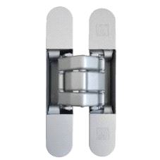 Hengsel Kubica 8080CS B=28mm H=160mm Satinert Chrome, Høyre/ Venstre