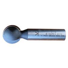 Kulefres Ø19mm r8 s=12